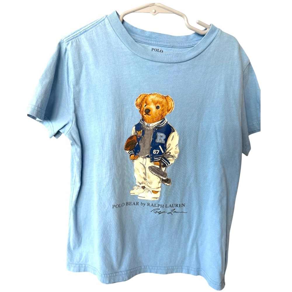 Polo Bear tshirt by Ralph Lauren—kids size 7
